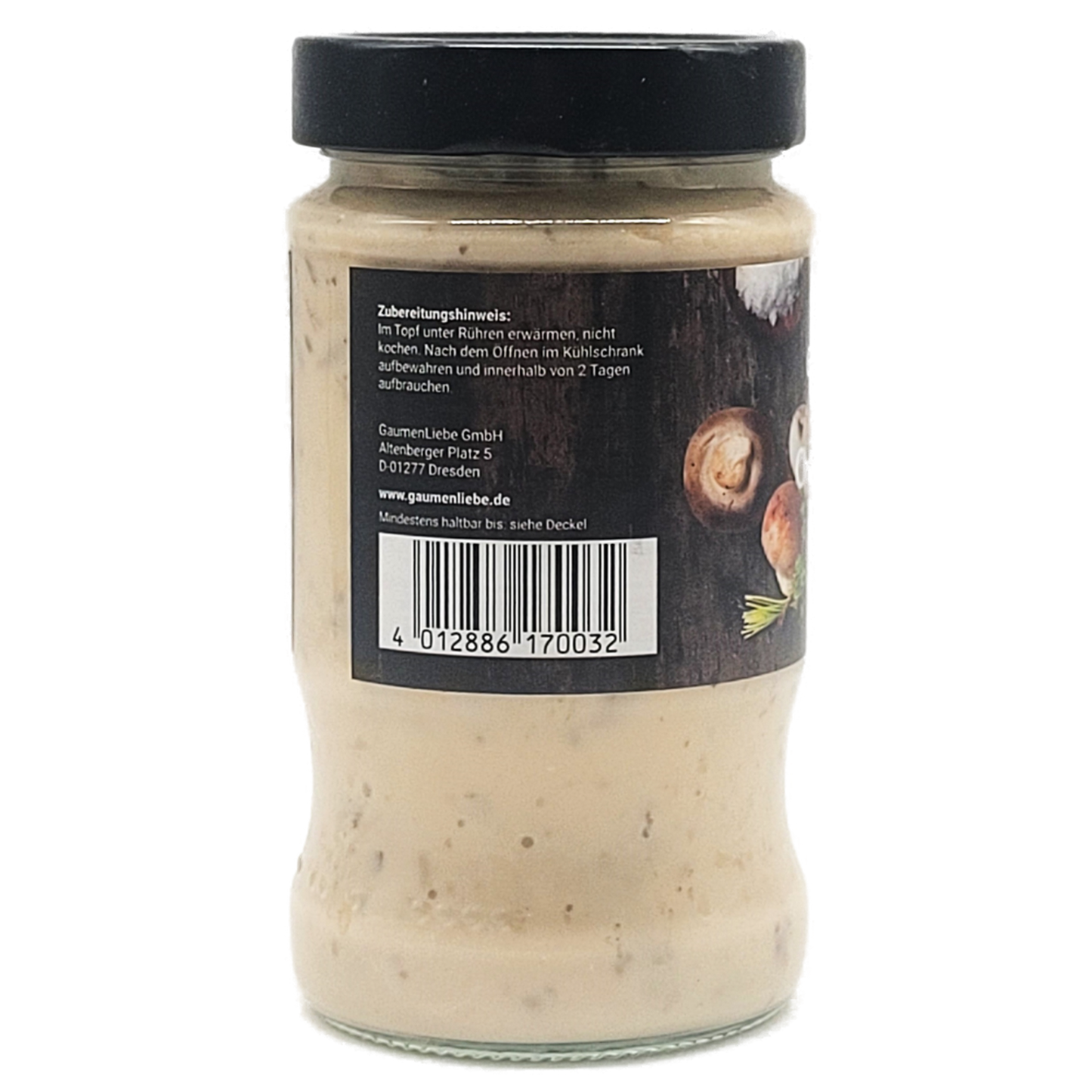 GaumenLiebe Champignonsauce mit Sahne je 335ml im 6er Pack
