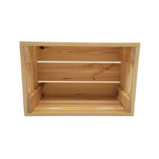 Holzkiste naturbelassen - Stiege mini