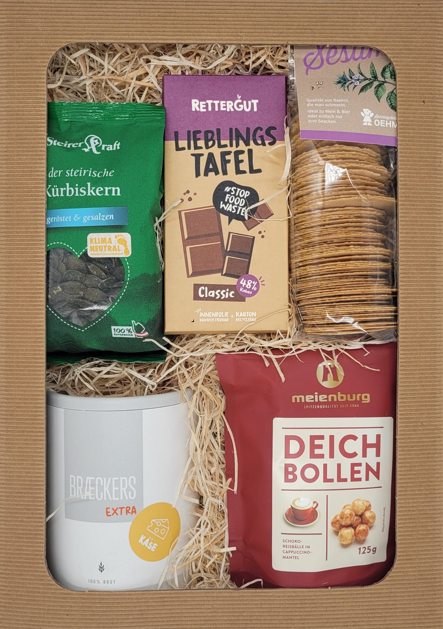 Geschenkbox Knabberspaß