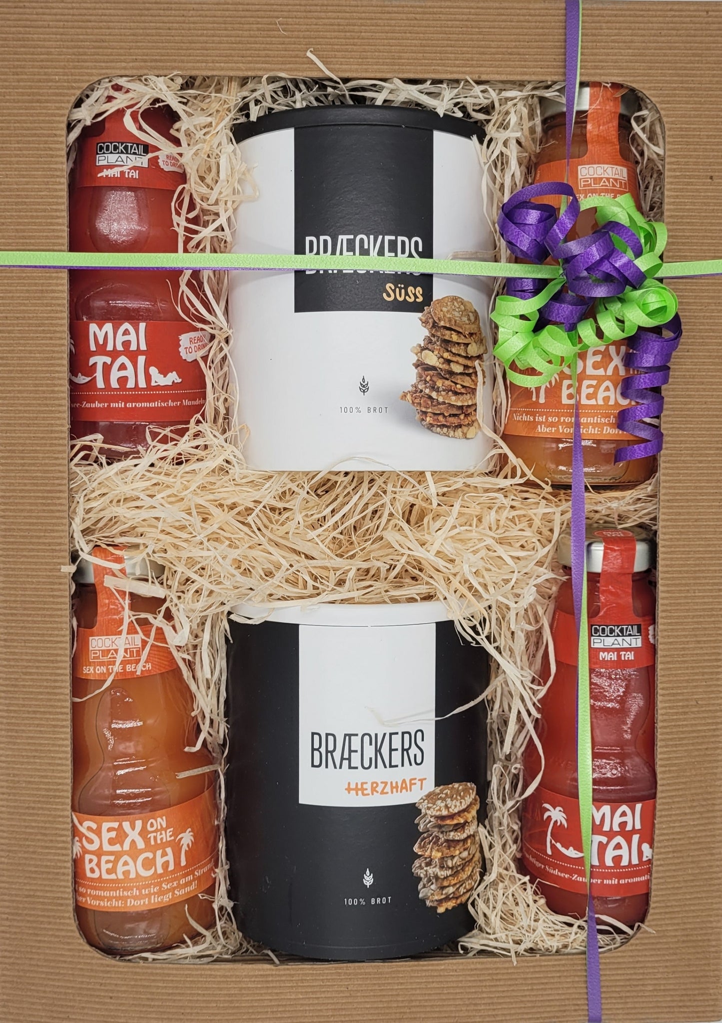 Geschenkbox Cocktail & Snack
