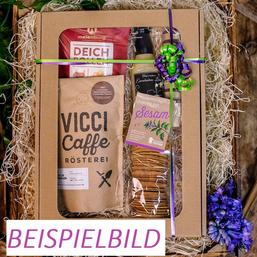 Geschenkverpackung (per Klick wählbar)