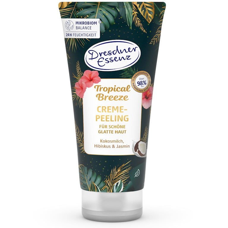 Dresdner Essenz Cremepeeling Tropical Breeze je 200ml im 2er Pack