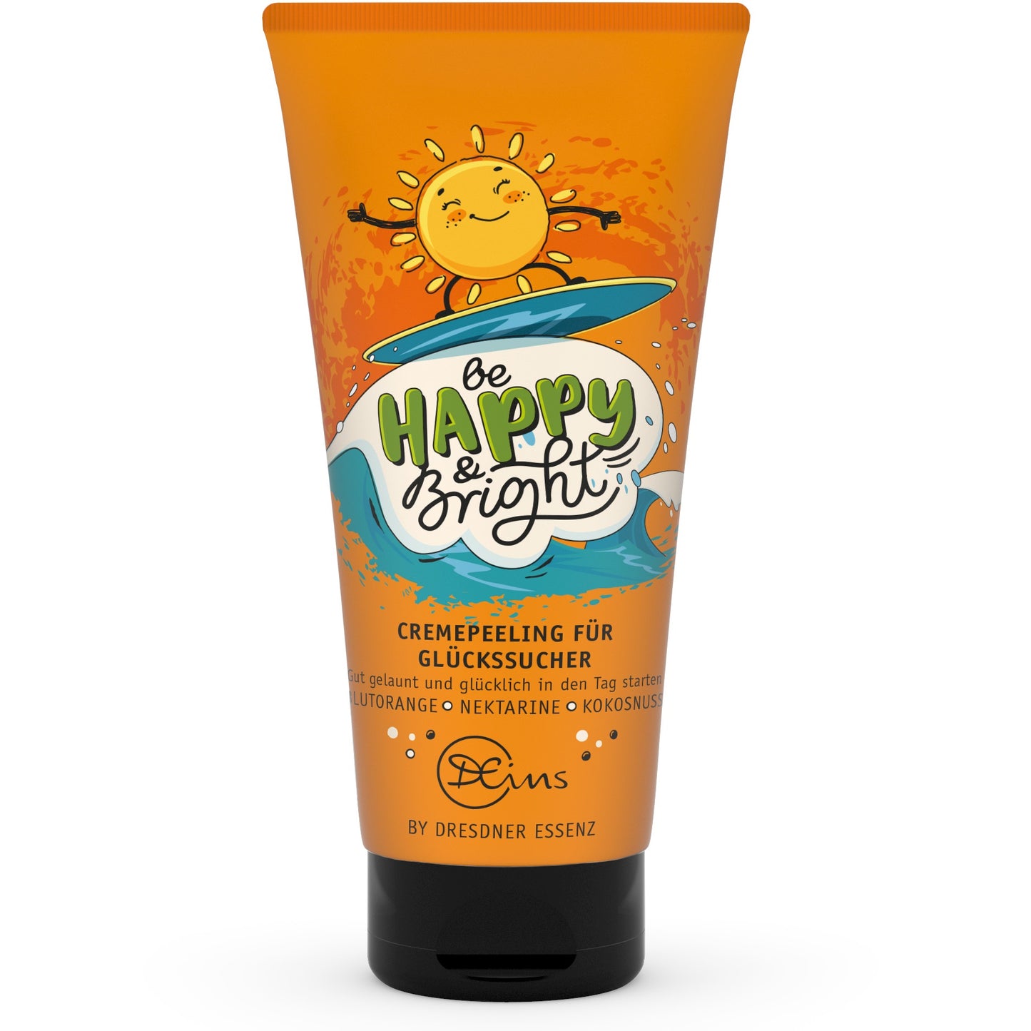 Dresdner Essenz Cremepeeling Be Happy And Bright je 200ml im 2er Pack