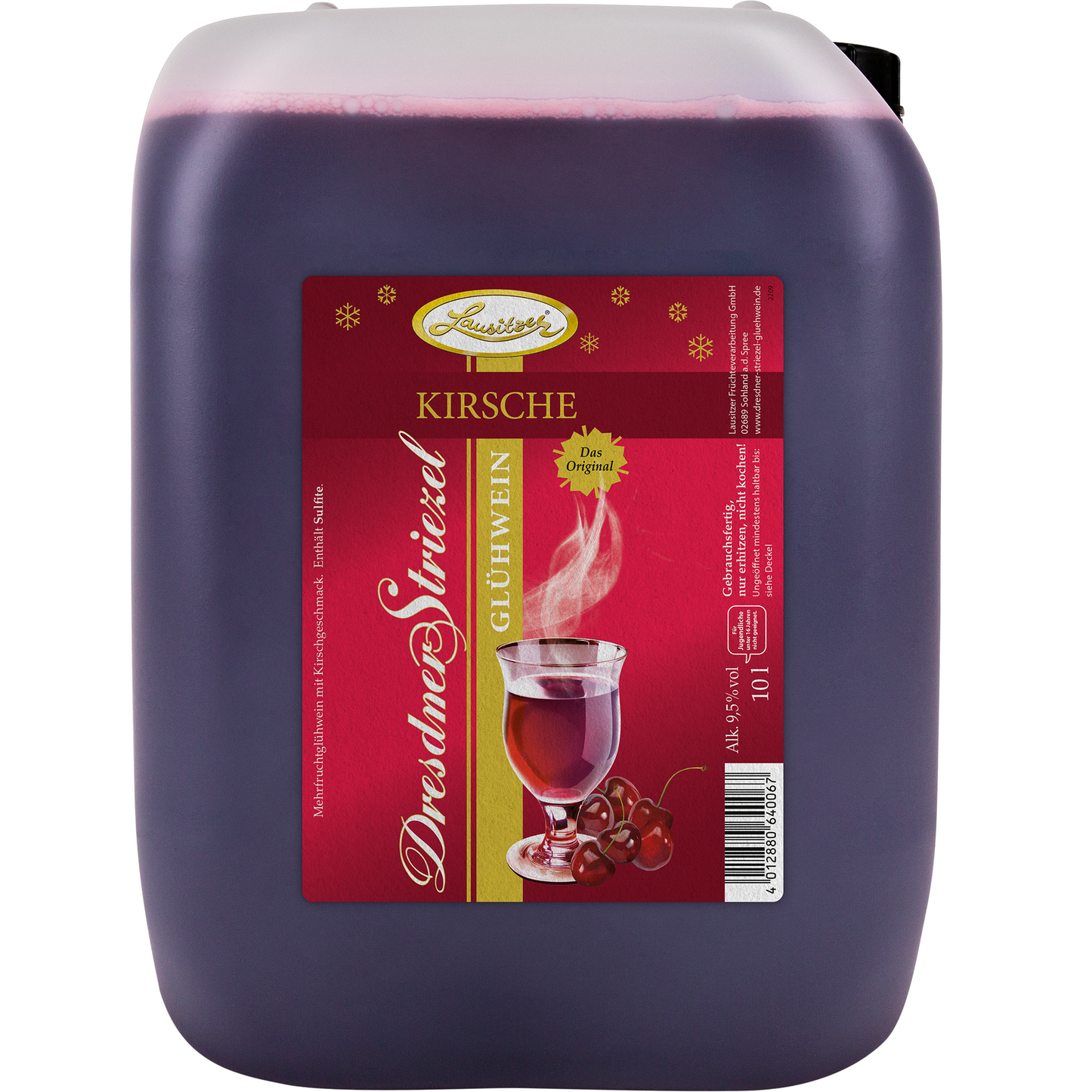 Dresdner Striezel Glühwein - Kirsch 10l Kanister