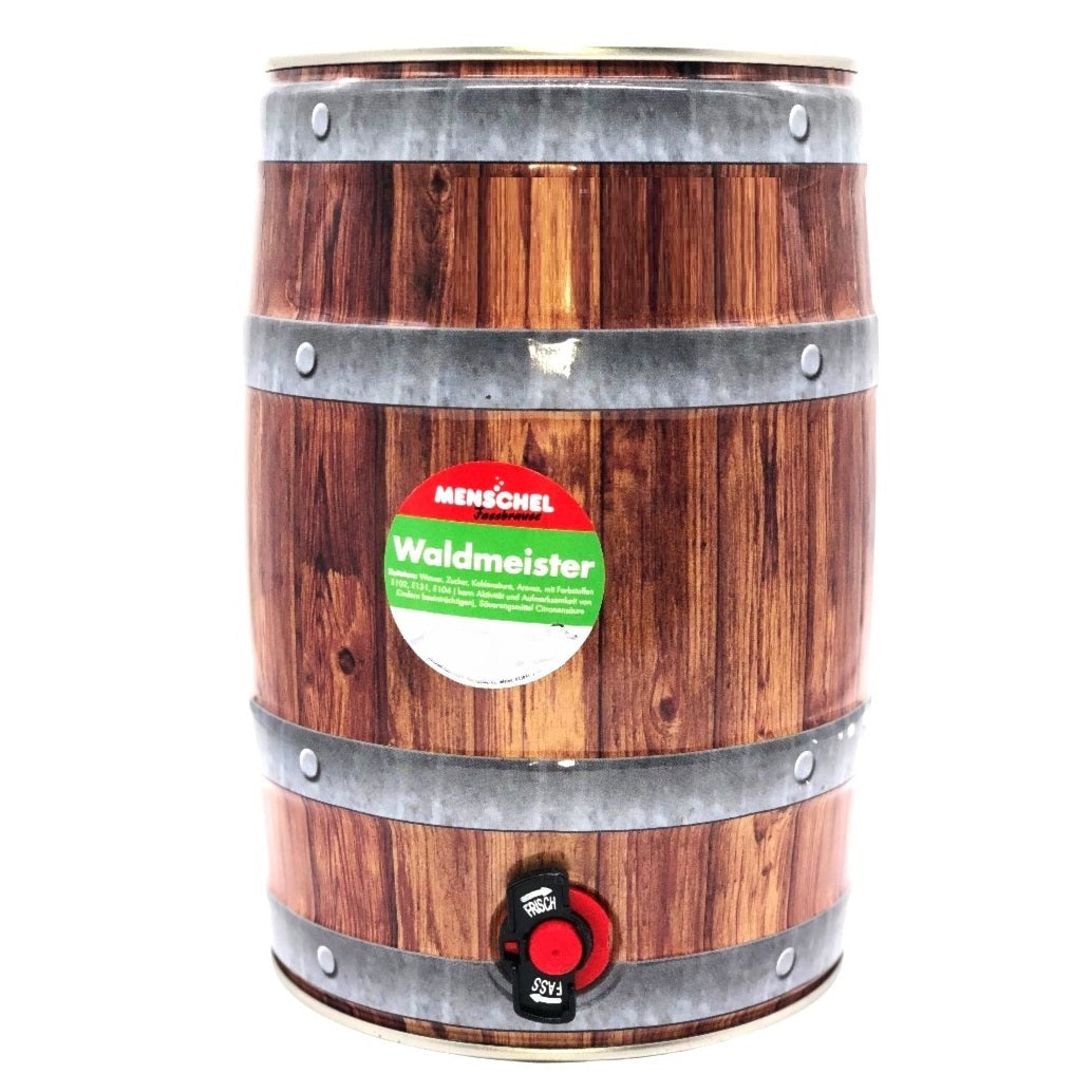 Menschel Limo - Fassbrause Waldmeister 5l Fass