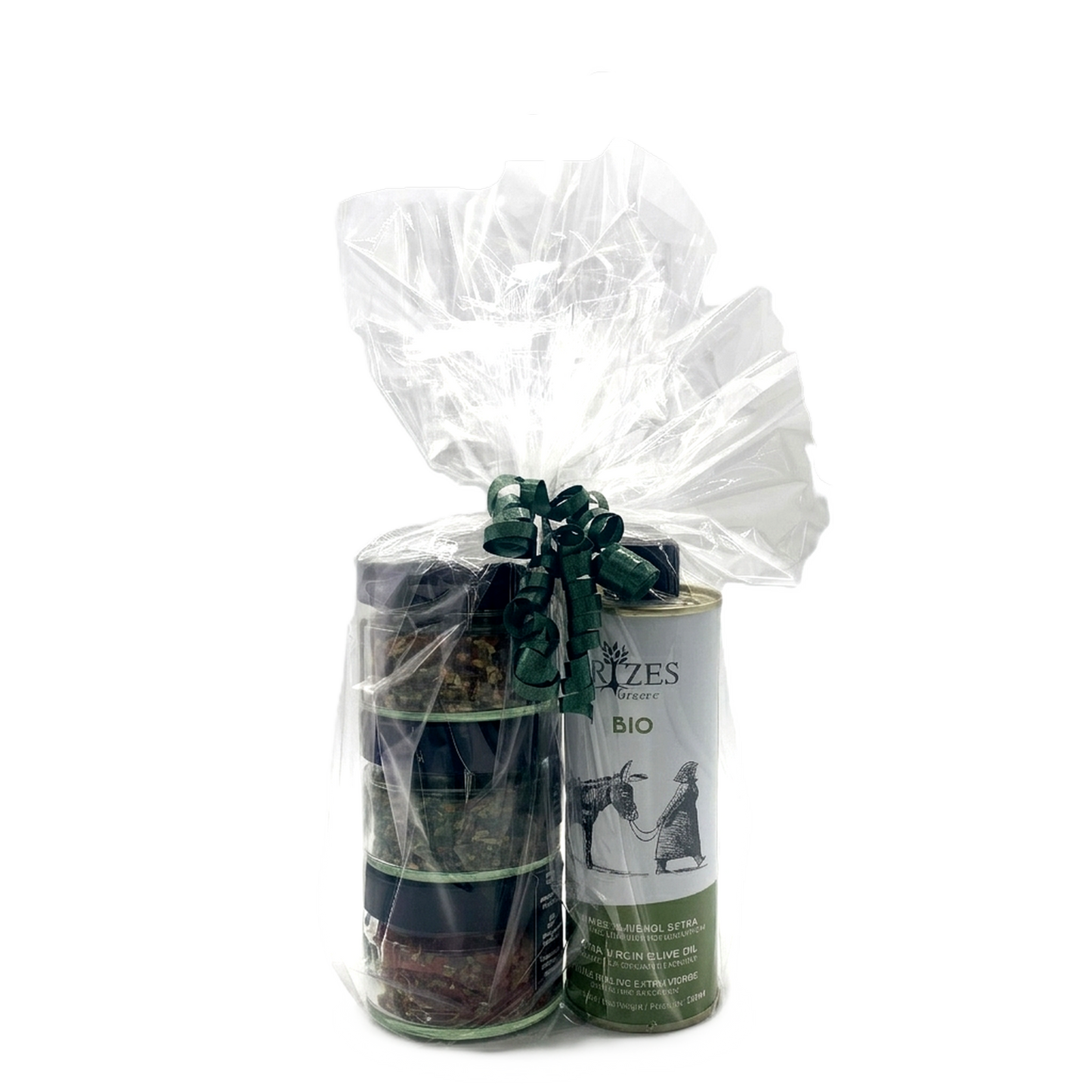 Folienpräsent Gewürz-Trio mit Olivenöl