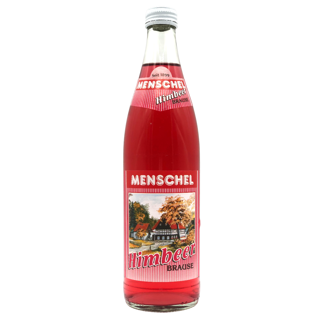 Menschel Limo - Himbeerbrause 0,5l