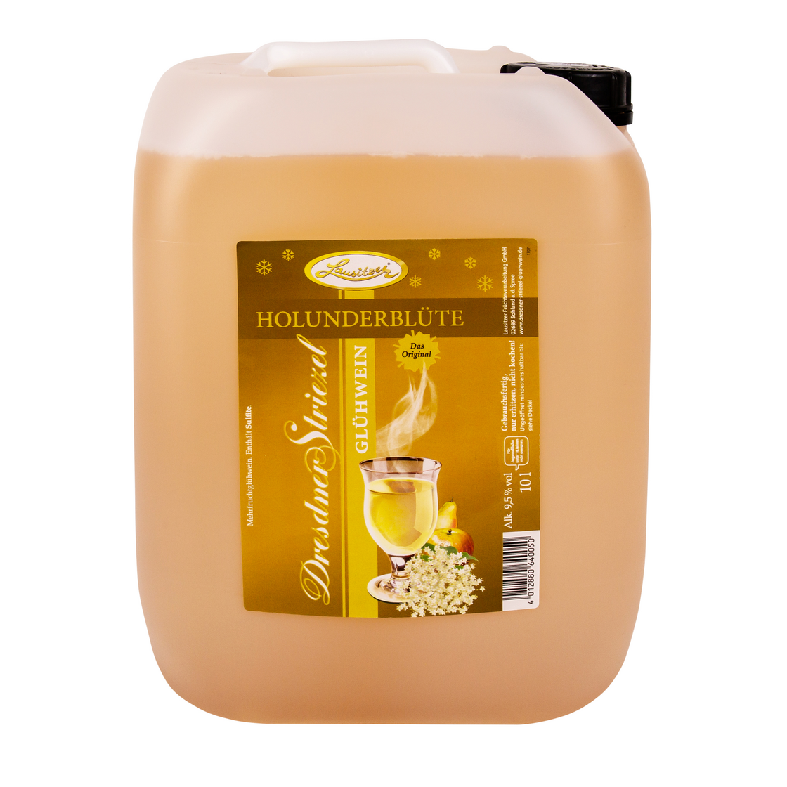 Dresdner Striezel Glühwein - Holunderblüte 10l Kanister