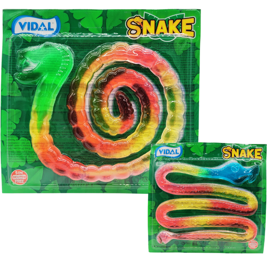 Fruchtgummi - Schlange - Jelly Snake je 66g im 3er Pack