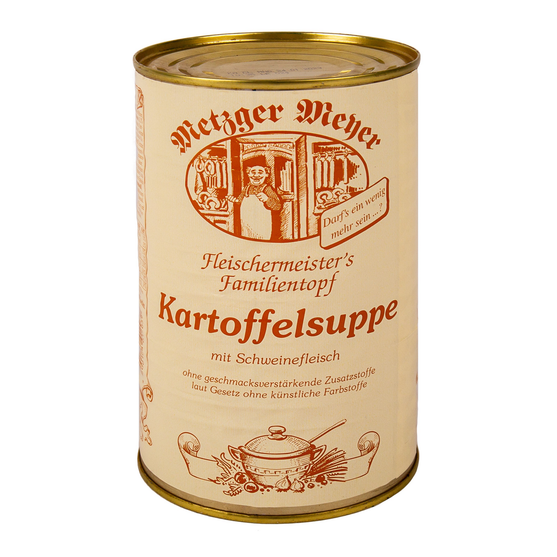 PALETTE DOSENSUPPE 288 x Metzger Meyer 1200ml - VERSANDKOSTENFREI