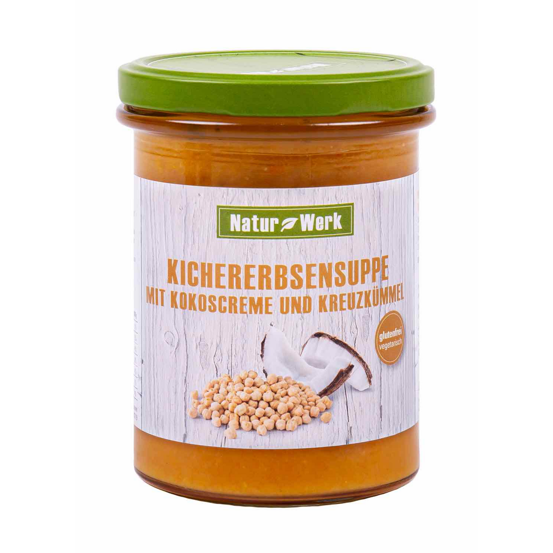Naturwerk Kichererbsen-Kokos-Suppe je 380ml im 6er Pack