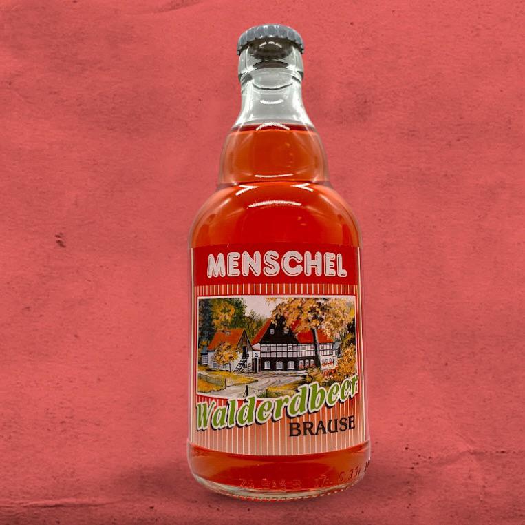Menschel Limo - Walderdbeer - Brause 0,33l