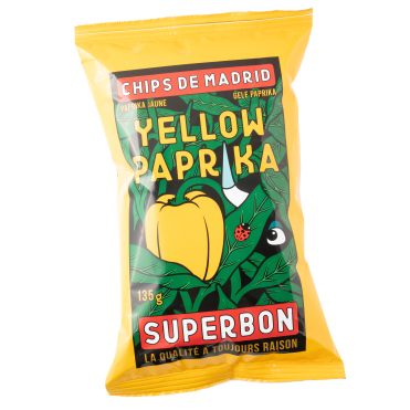 Superbon Chips de Madrid Yellow Paprika je 45g im 6er Pack