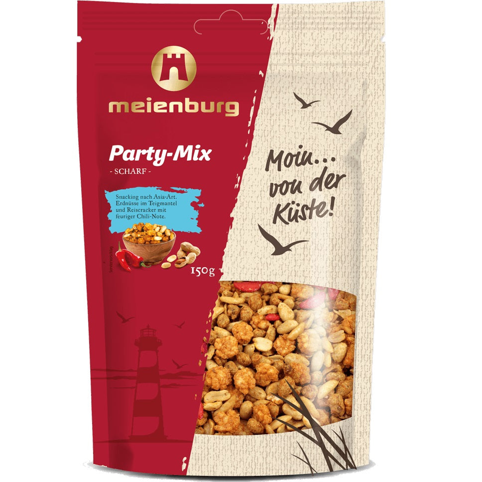 Party - Mix Erdnuss - Reiscracker 10er Pack je 150g