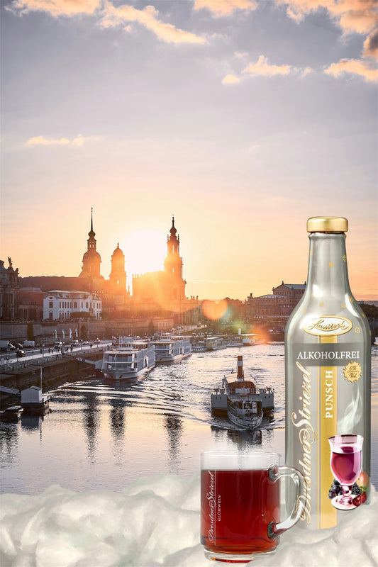 Dresdner Striezel Glühwein - Punsch (alkoholfrei) 0,75l