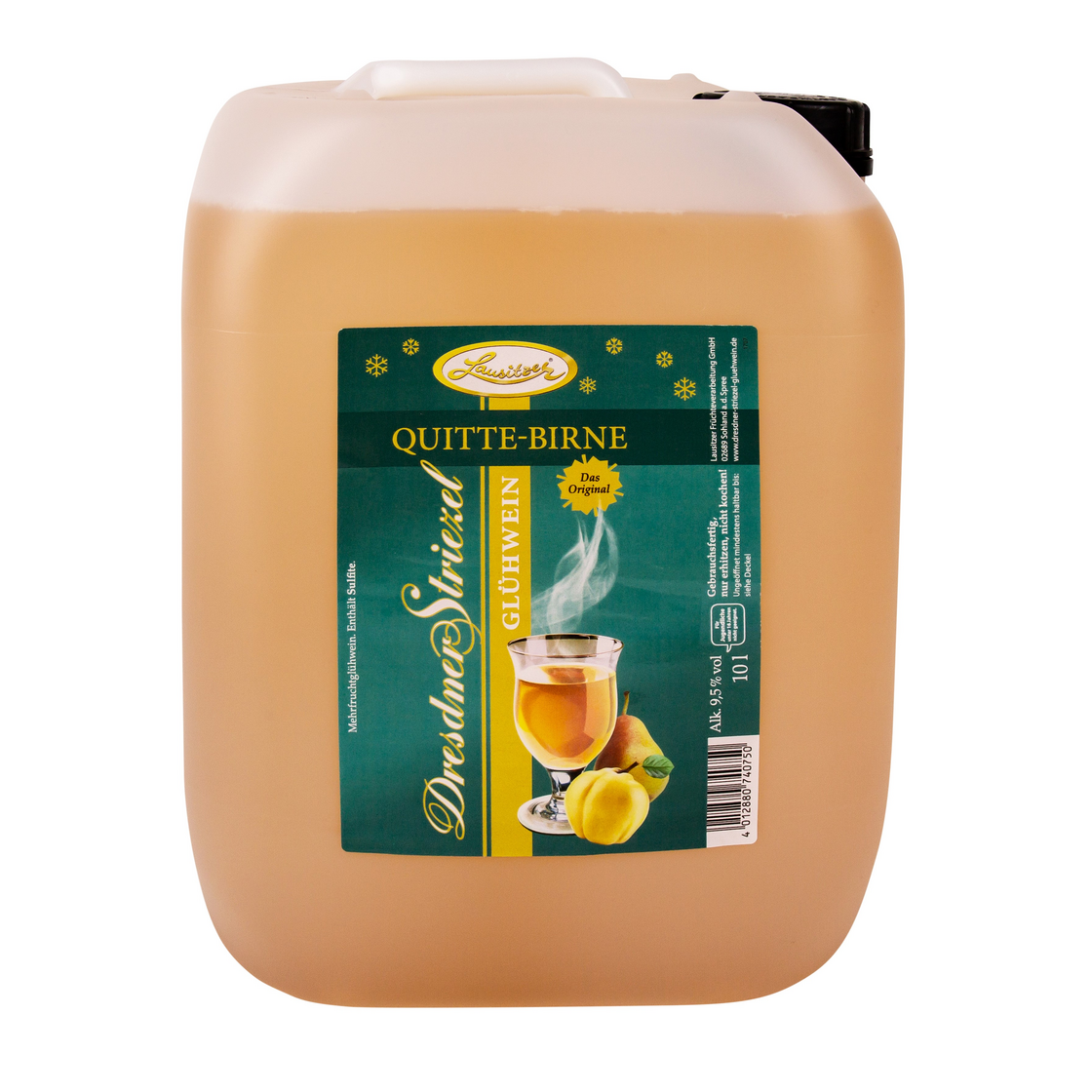 Dresdner Striezel Glühwein - Quitte-Birne 10l Kanister
