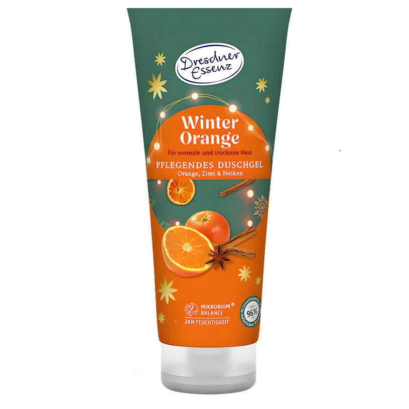 Dresdner Essenz pflegendes Duschgel Winter- Orange je 250ml im 2er Pack