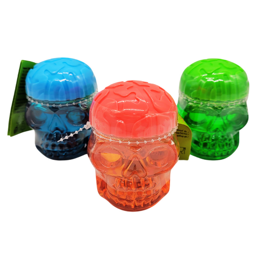 Skull Slime Candy - Sirup mit Fruchtgeschmack je 100g im 4er Pack