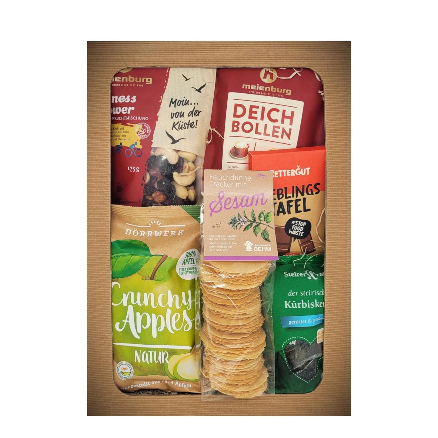 Geschenkbox Knabberspaß