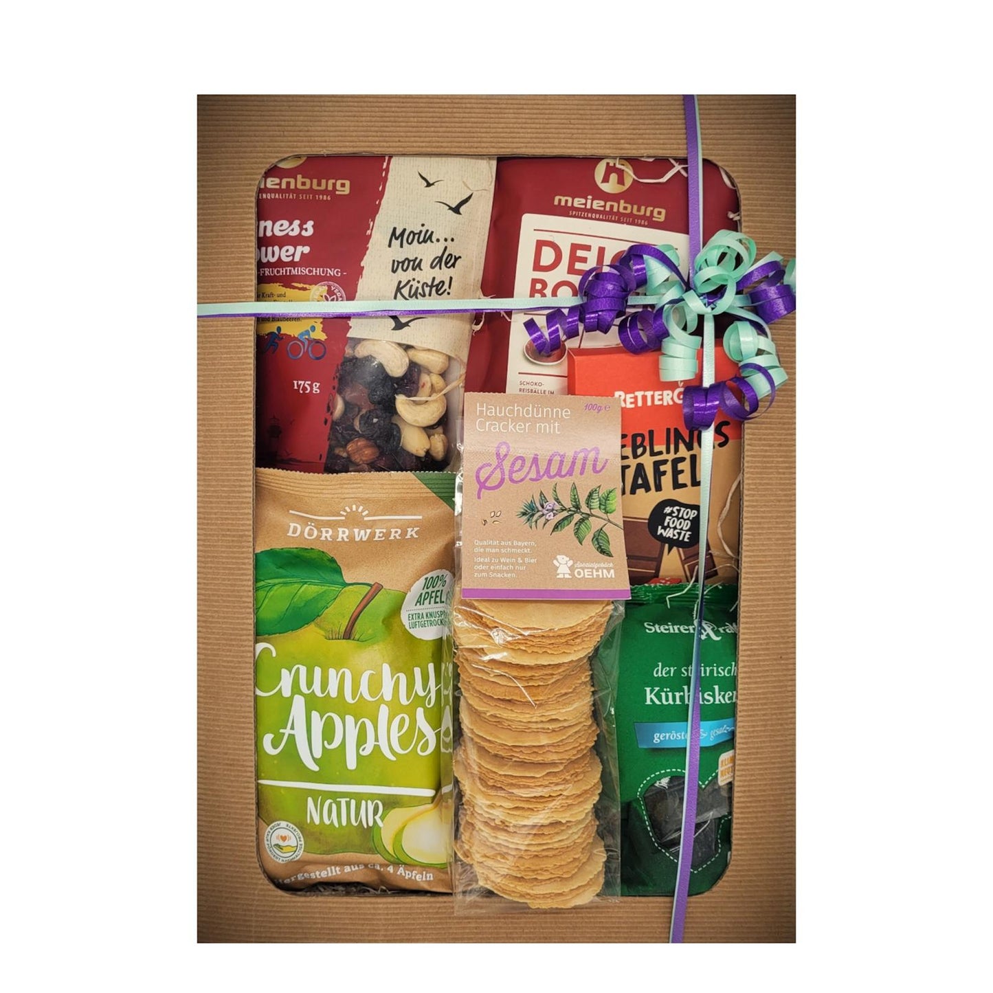 Geschenkbox Knabberspaß