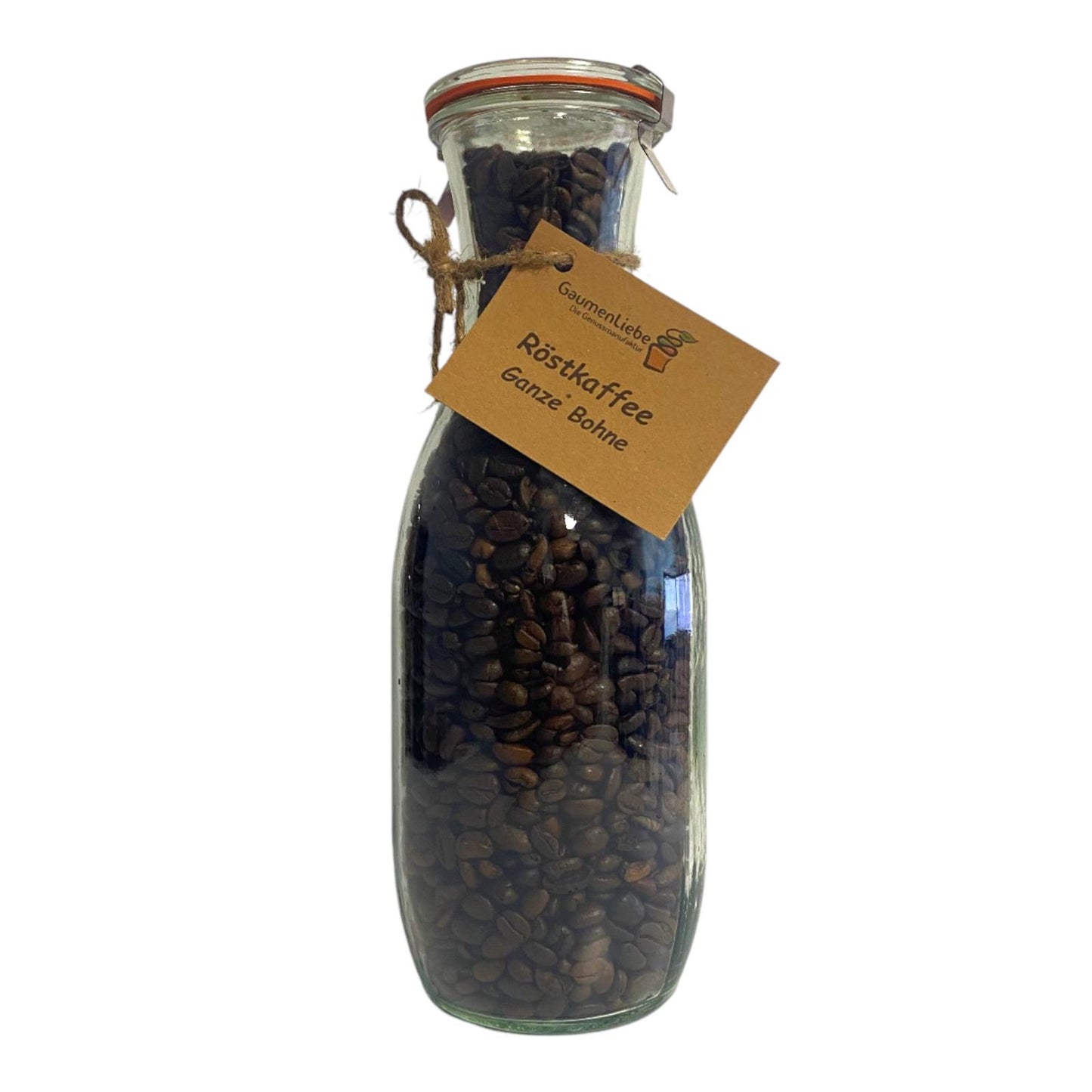 Kaffee - Bohnen im WECK-Glas, mind. 320g