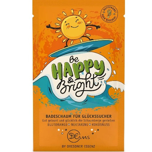 Dresdner Essenz Badeschaum- be Happy & Bright je 60g im 3er Pack