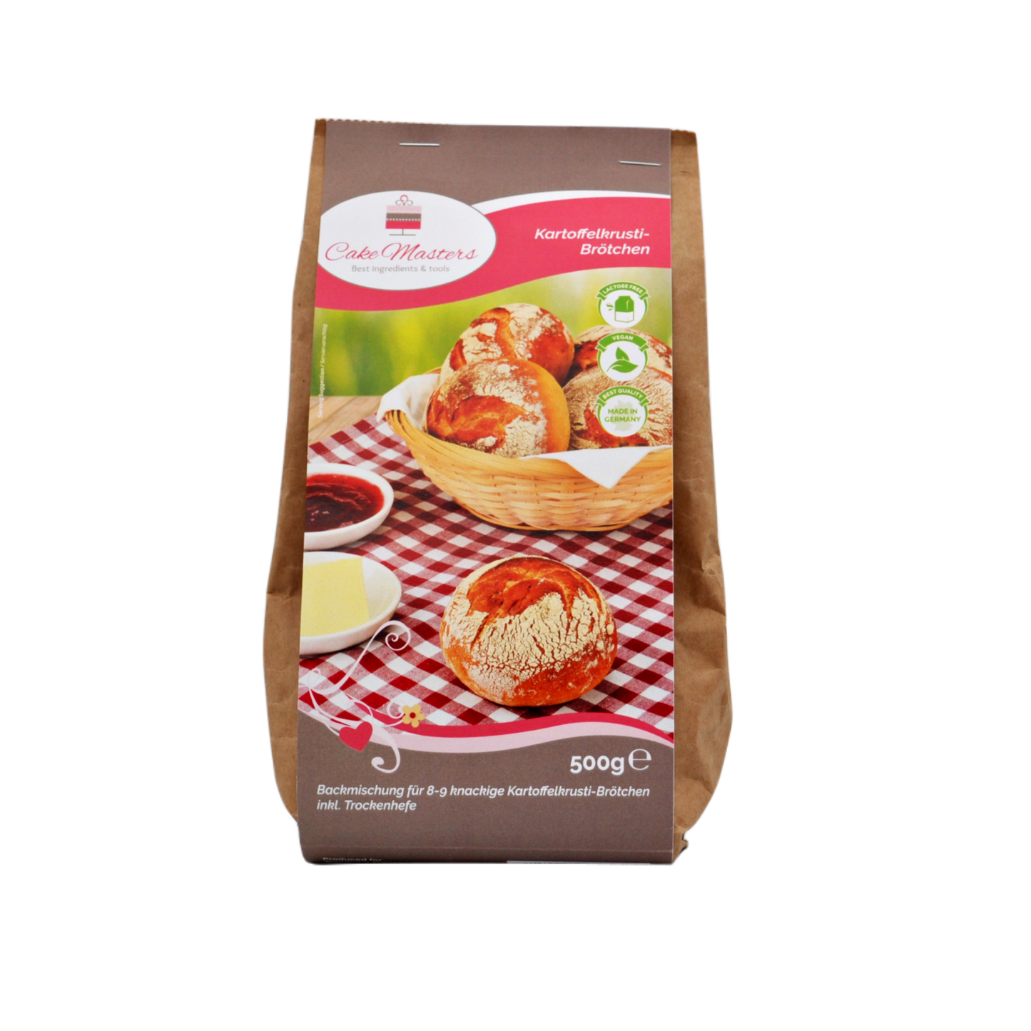 Backmischung für Kartoffel - Krusti - Brötchen je 500g im 3er Pack