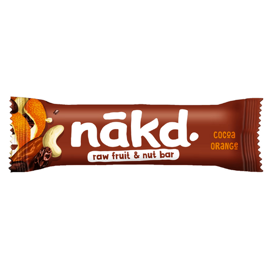 nakd Fruit & Nut Riegel Cocoa Orange je 35g im 4er Pack