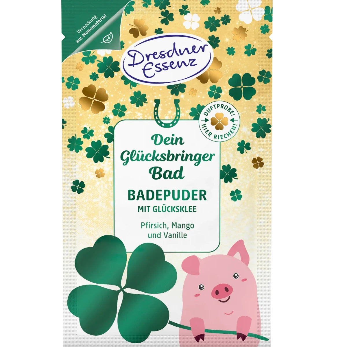 Dresdner Essenz Badepuder Dein Glücksbringer je 60g im 3er Pack