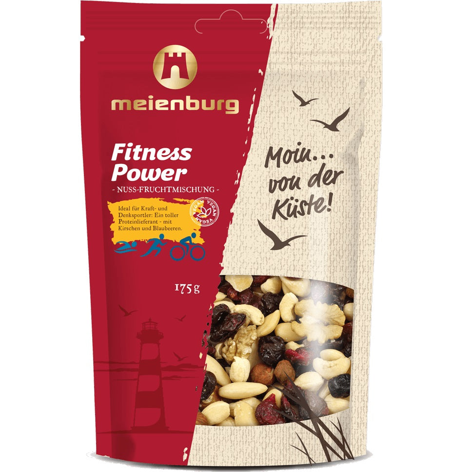 Fitness - Power Nuss - Frucht - Mischung 10er Pack je 175g