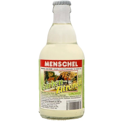 Menschel Limo - Gurken - Zitronen - Limonade 0,33l
