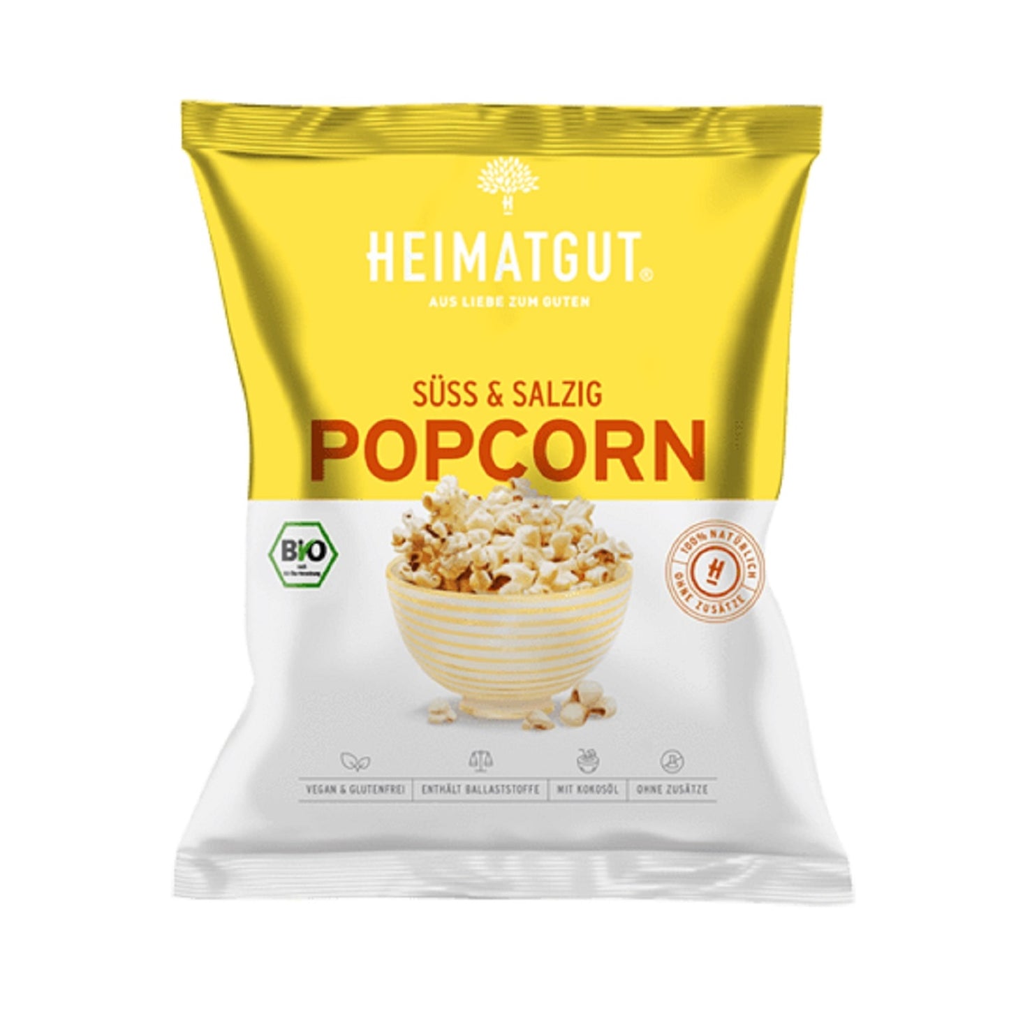Bio Popcorn süss und salzig 30g