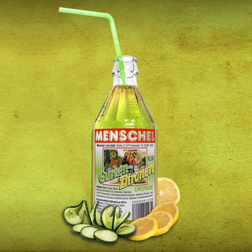Menschel Limo - Gurken - Zitronen - Limonade 0,33l