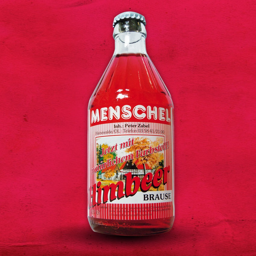 Menschel Limo - Himbeerbrause 0,33l