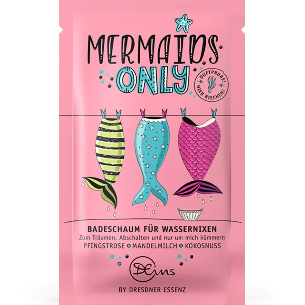 Dresdner Essenz Badeschaum Mermaids only je 60g im 3er Pack