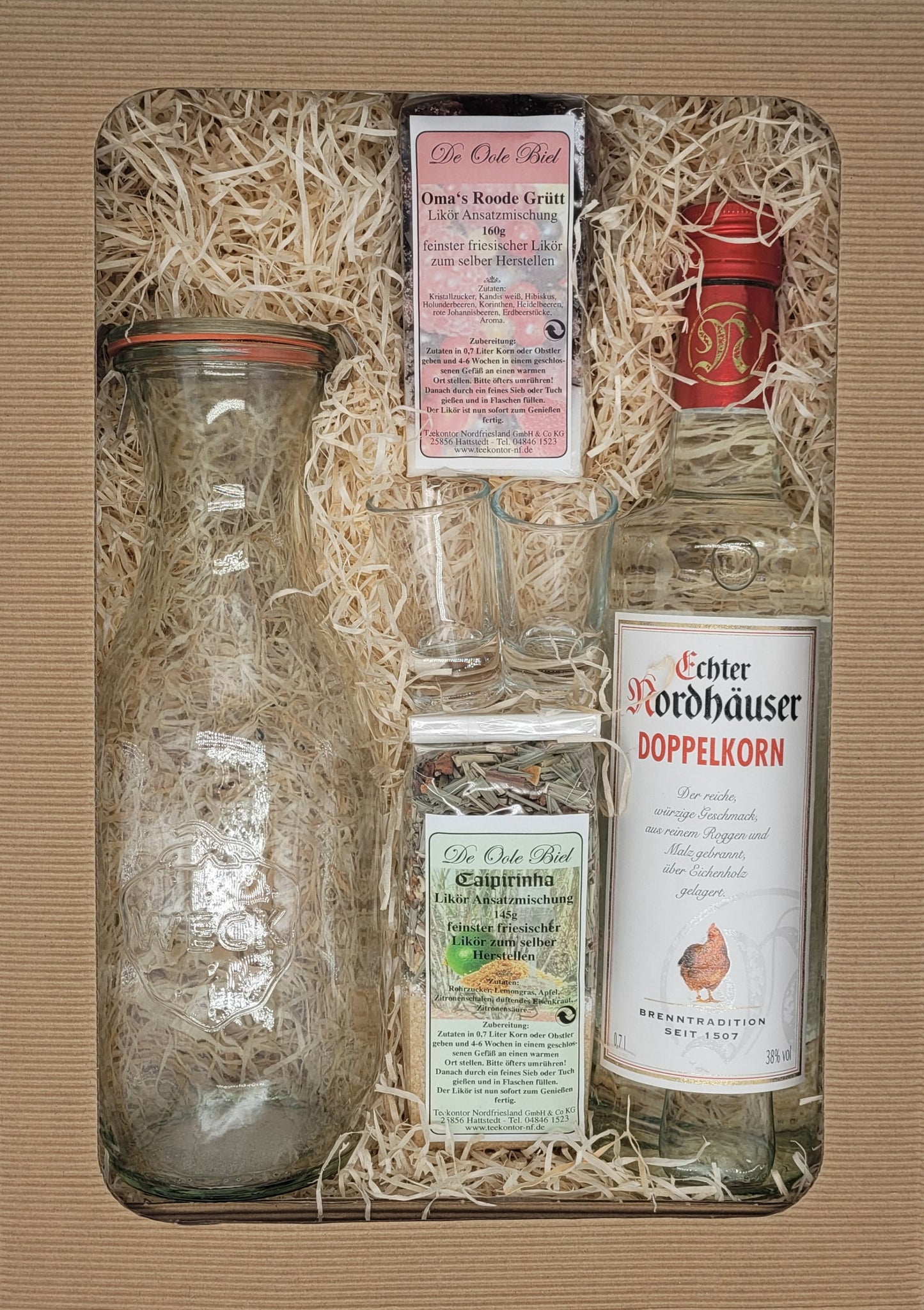 Geschenkbox Likör