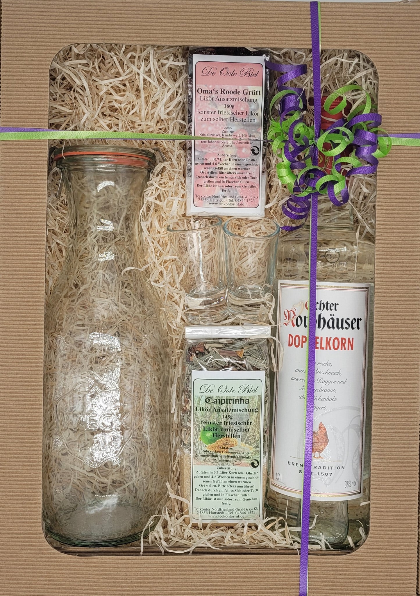 Geschenkbox Likör