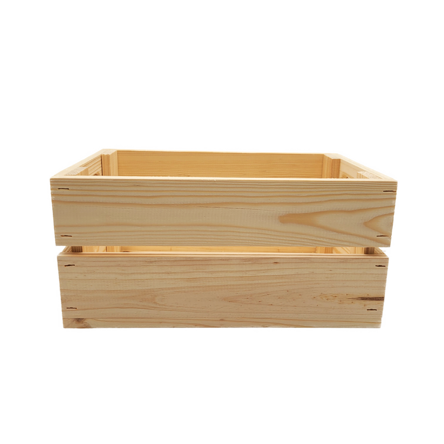 Holzkiste naturbelassen - Stiege mini