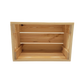 Holzkiste naturbelassen - Stiege mini