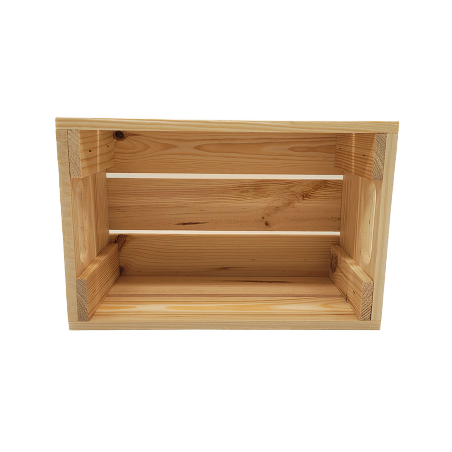 Holzkiste naturbelassen - Stiege mini