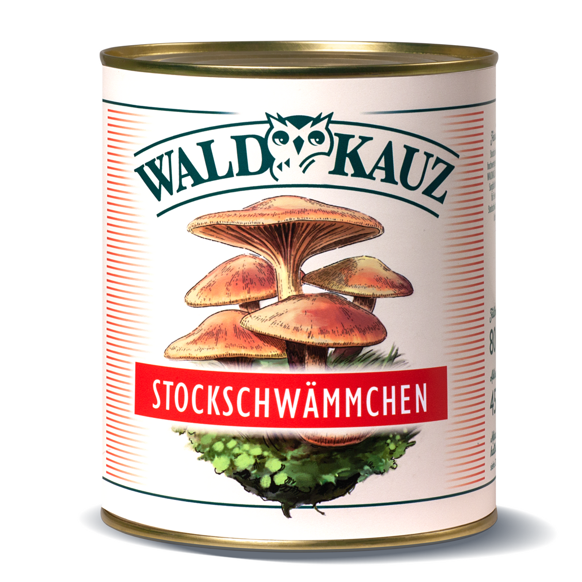 Waldkauz Stockschwämmchen 455g in 800g Dose