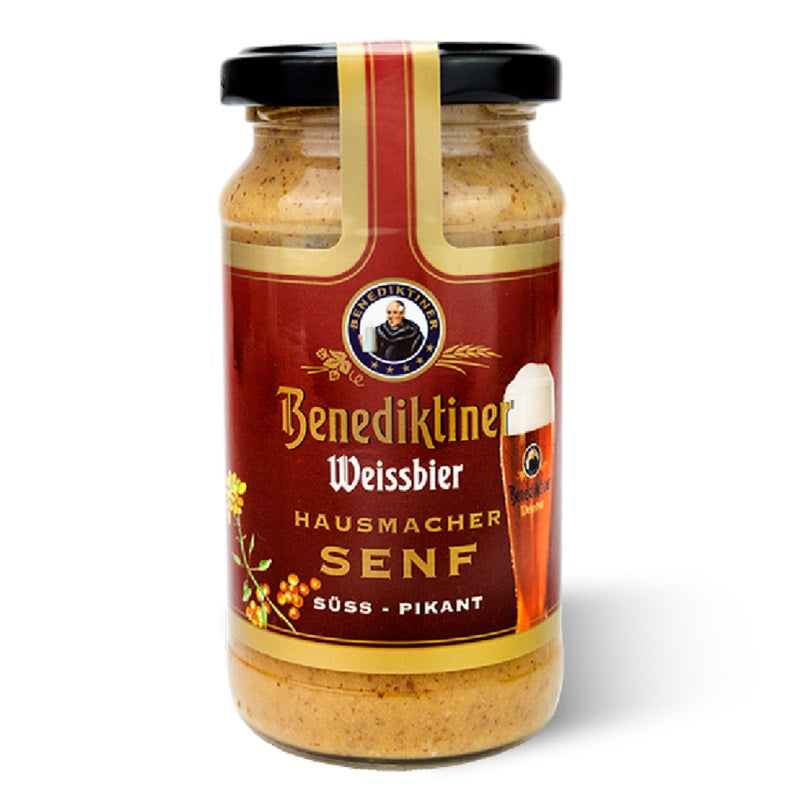 Altenburger Benediktiner Weißbier- Senf süß 200ml