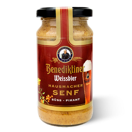 Altenburger Benediktiner Weißbier- Senf süß 200ml