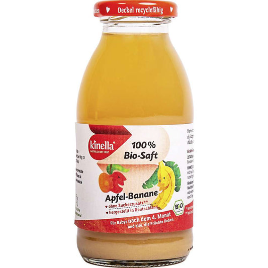 Kinella BIO - Saft 100 % - Apfel - Banane je 250ml im 8er Pack