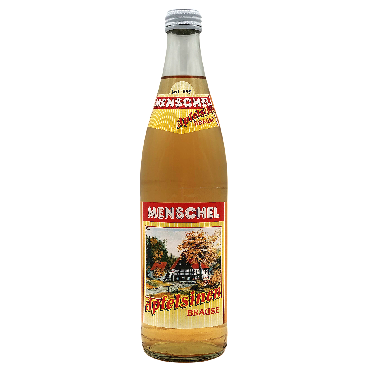 Menschel Limo - Apfelsinenbrause 0,5l