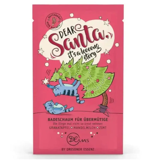 Dresdner Essenz Schaumbad Dear Santa it's a loooong Story je 60g  im 3er Pack