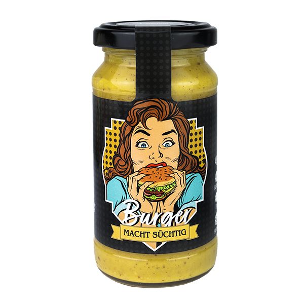 Burger - Sauce - Senf mit Meerettich je 200ml im 6er Pack