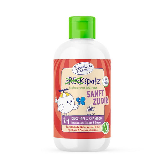 Dresdner Essenz dreckspatz Sanft zu Dir 2 in 1 je 250ml im 2er Pack
