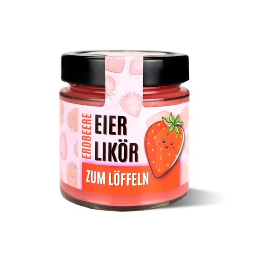 Eierlikör zum Löffeln- Erdbeere 180ml