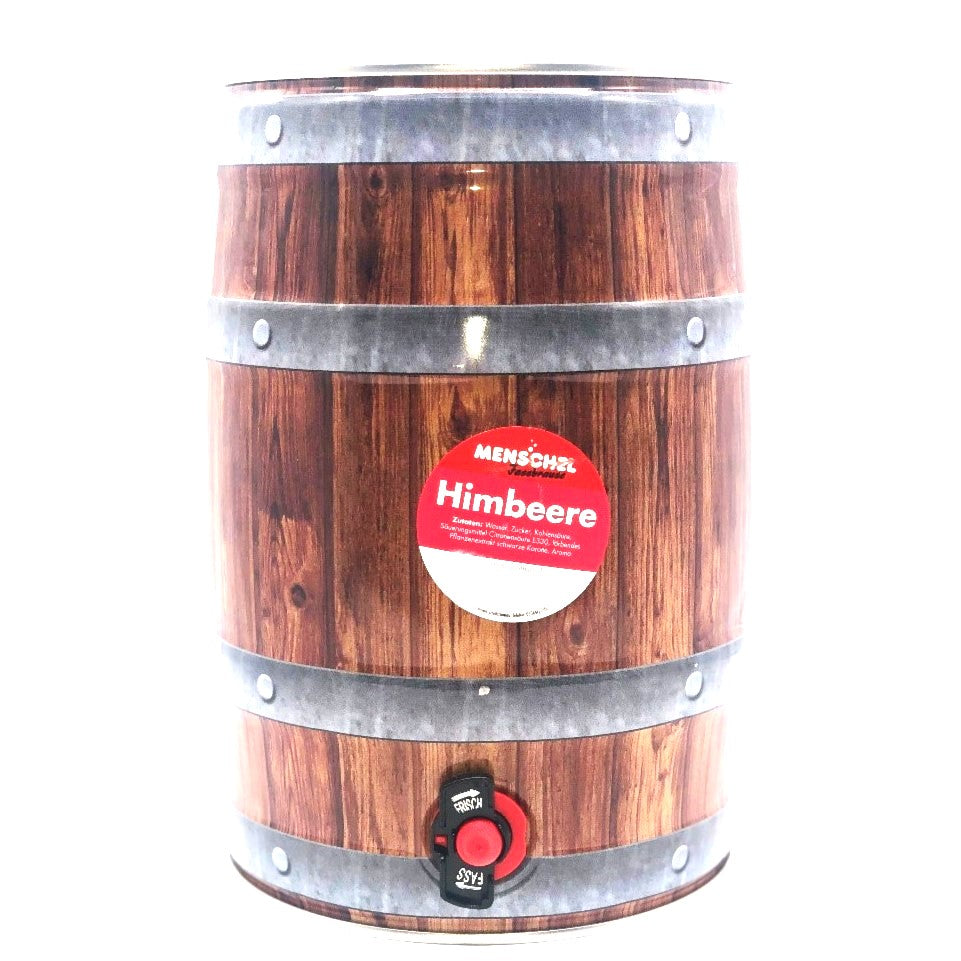 Menschel Limo - Fassbrause Himbeere 5l Fass